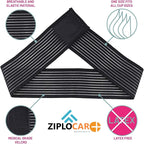 Women Breast Band Reduction Strap With Compression Bandage For Medical Chest Support And Post Surgery Augmentation (Black) [Free SIze]