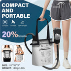 Quiet Ice Machine for Knee After Surgery, Programmable & Portable | FSA-HSA: Cold Therapy Machine for Knee Pain Relief, Cryotherapy System for ACL/TKR, Sports Training & Home Use
