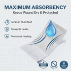 McKesson Sterile Abdominal- ABD Pads, 5 x 9 in