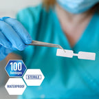 MED PRIDE Butterfly Wound Closure Strips,Sterile,Nonstick,Large,100-Count