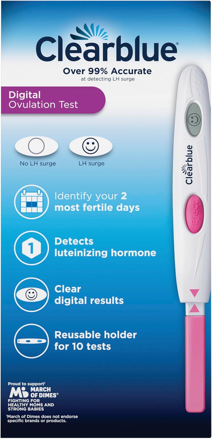 Clearblue Digital Ovulation Test, 10 Count