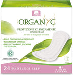 Organyc 100% Organic Cotton Panty Liners for Sensitive Skin, 24 count