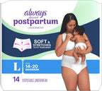 Always Discreet Incontinence Pads Postpartum 14 pieces