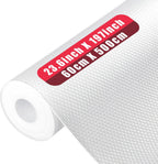 Shelf Liner Non Adhesive Cabinet Liners Washable EVA Plastic Drawer Liner Cupboard Pad for Kitchen Pantry Sink (60 * 500cm)
