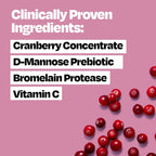Cystex Urinary Tract Infection Support & Prevention - Cranberry Prebiotic Supplement with D-Mannose & Vitamin C for UTI Protection & Urinary Health Maintenance - 7.6 fl oz (Pack of 1)