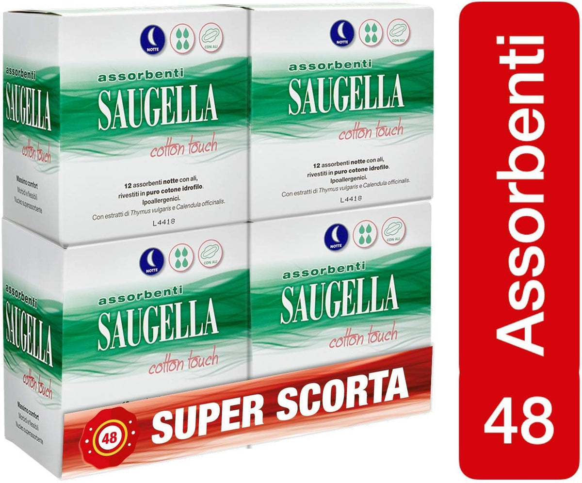 Saugella Sanitary Pads Overnight