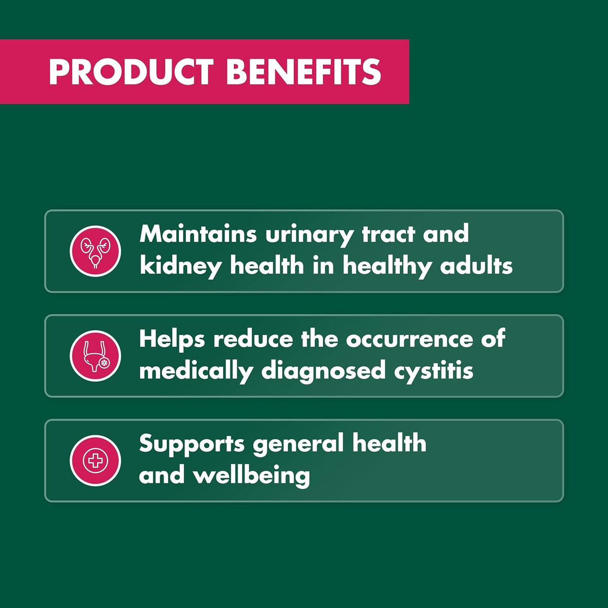 Nature's Own High Strength Cranberry 50,000 Capsules 90 - Maintains Urinary Tract & Kidney Health - Antioxidant