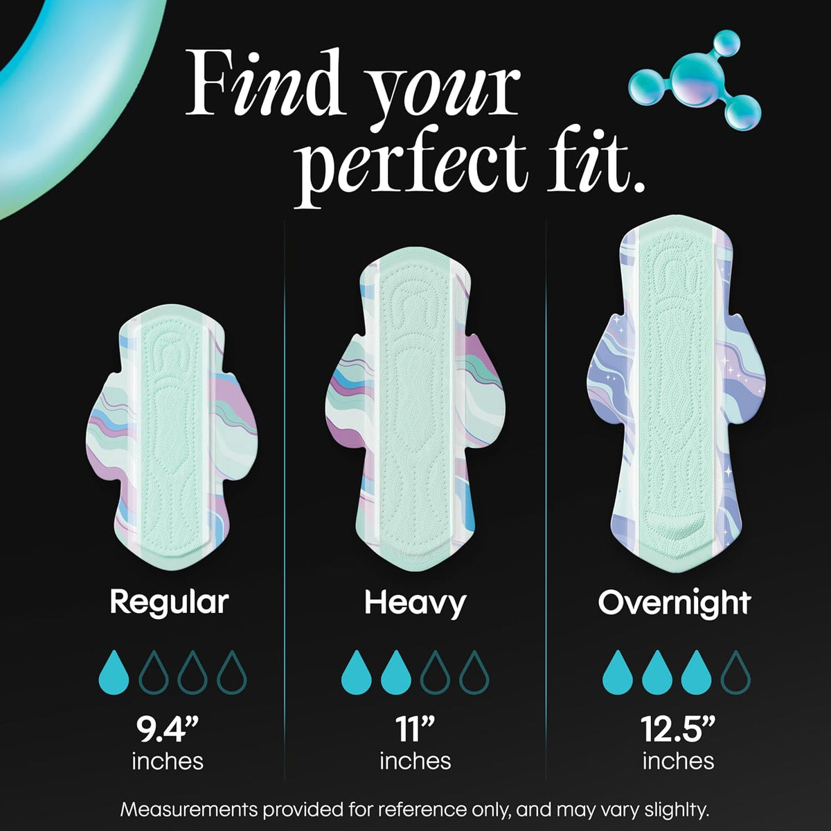 Kotex BioCare Ultra Thin Pads, Wings, Heavy, 72 Count, 3 Packs of 24