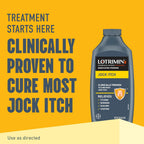 Lotrimin Antifungal Jock Itch Medicated Powder with Miconazole Nitrate, Jock Itch Treatment for Men, Women, and Kids Over The Age of 2, 6.25 oz Bottle