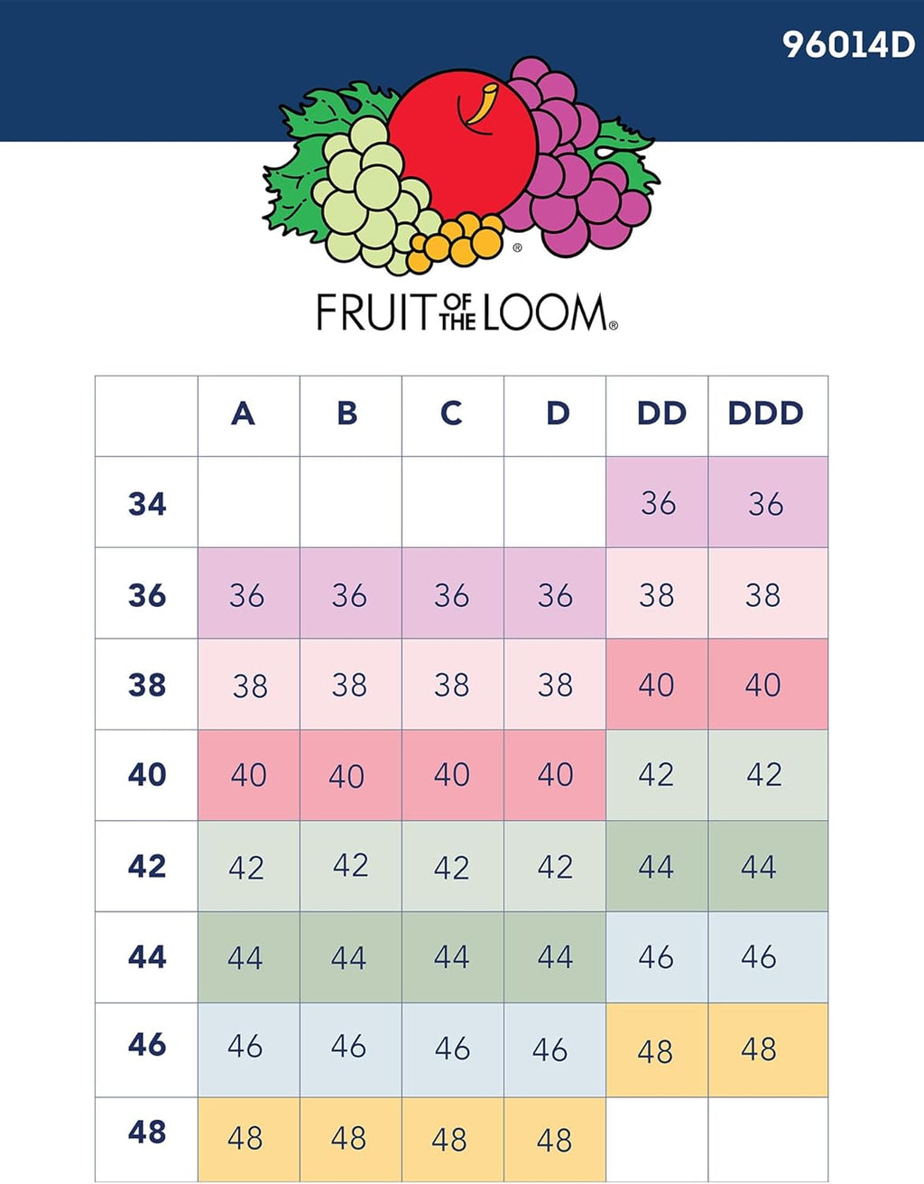 Fruit of the Loom Woment's Front Close Racerback Sport Bra 2 Pack