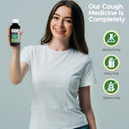 Geri-Tussin Cold and Cough Relief Guaifenesin Syrup by GeriCare| Sugar-Free Guaifenesin Liquid Expectorant| Cough Syrup & Chest Decongestant| Cherry Menthol Flavor Guaifenesin Oral Solution| 4 Fl Oz