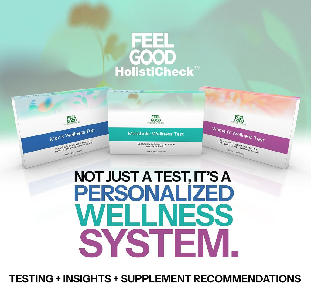 Feelgood HolistiCheck™ Women's Wellness Test, at-Home Sample Collection Kit