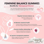 Feminine Gummies Pineapple - 60 Gummies pH Balance&ImmuneFeminine Supports Women's Health - Ph Balance,Healthy Odor, Supports Gut Immune Health