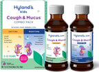 Hyland's Kids Cough Syrup & Mucus Relief 2-Pack (Day + Night) Grape 8 fl oz