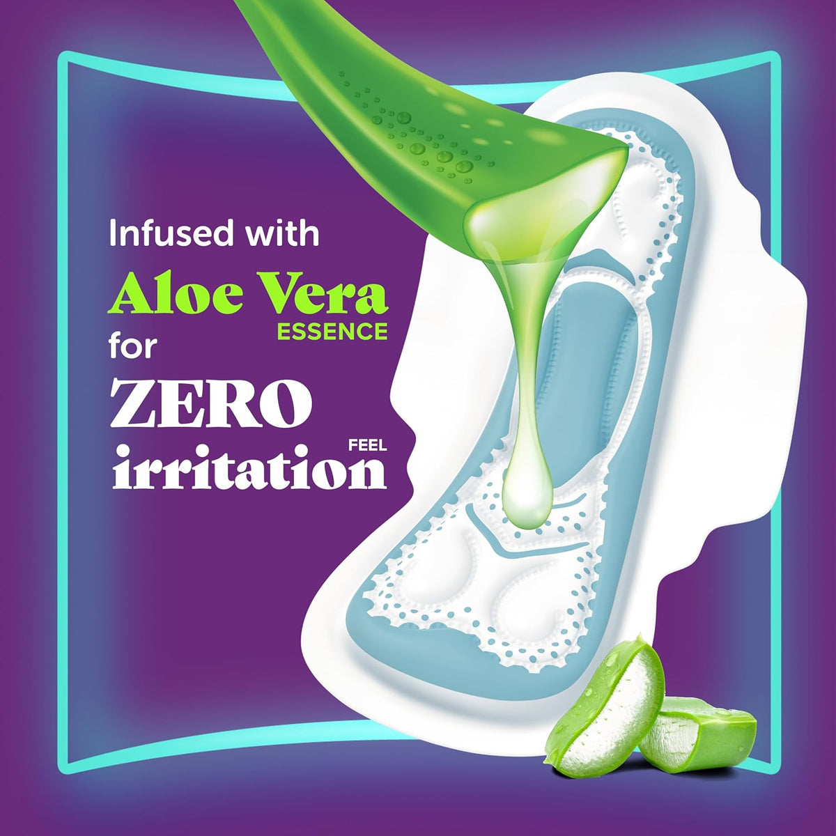 Sanitary Pads With Wings 50 pads