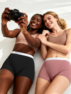 TIICHOO Period Underwear for Women Heavy Flow Leakproof Boyshorts 5 Pack