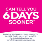 First Response Early Detection Pregnancy Tests, 7pk - Over 99% Accurate, Fast Results, Easy To Use, Detects Low hCG Levels, Detects 6 Days Early, Convenient Testing Any Time Of The Day