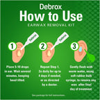 Debrox Ear Wax Removal Kit, Bulb Syringe & 0.5 Fl Oz Removal Ear Drops | Bulb Syringe and Microfoam Ear Drops with Carbamide Peroxide, Safe and Gentle Ear Cleaning Kit, Earwax Remover for Adults