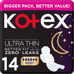 Kotex Sanitary Pads With Wings Overnight