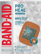 BAND-AID Brand Pro Heal Adhesive Bandages, Extra Large, 5 Count