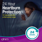 Ohm Omeprazole 20mg, 42 Delayed-Release Tablets, Acid Reducer for Frequent Heartburn, 24-Hour Relief Heartburn Medicine, Helps Relieve Stomach & Chest Discomfort (6 Weeks of Supply, 42, Count)