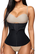 SCARBORO Women's Fajas Underbust Corset Waist Cincher Trainer for Women Tummy Control Girdle Body Shaper Shapewear Postpartum Zipper Beige One Size