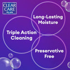 CLEAR CARE PLUS Cleaning & Disinfecting Contact Lens Solution, 12 Fl Oz
