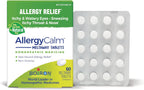 Boiron AllergyCalm Tablets for Relief from Allergy and Hay Fever Symptoms of Sneezing, Runny Nose, and Itchy Eyes or Throat - 60 Count