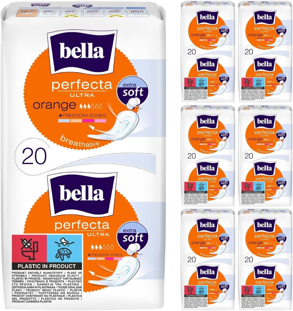 bella Sanitary Pads 20 pieces