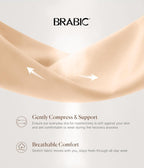 BRABIC Zip Front Closure Everyday Bra for Women Post Surgery Compression Support with Adjustable Straps Wirefree