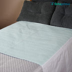 OrtoPrime Pack of 2 Washable Absorbent Adult Bed Pads 3.15 Litres/m2 – Over 200 Washes – Waterproof 4 Layers – Baby Protector with Wings 90 x 85 cm