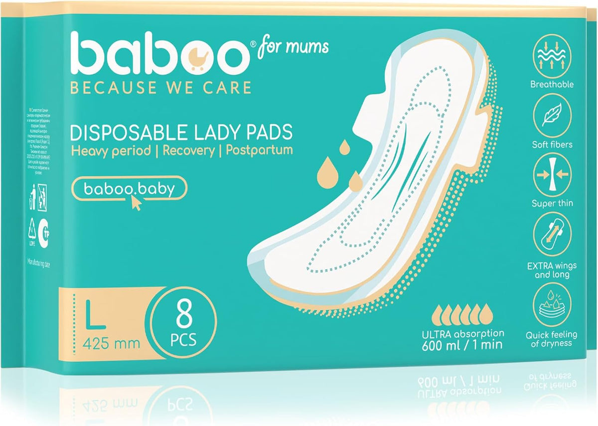 Maternity Pads Disposable Postpartum 8 pieces