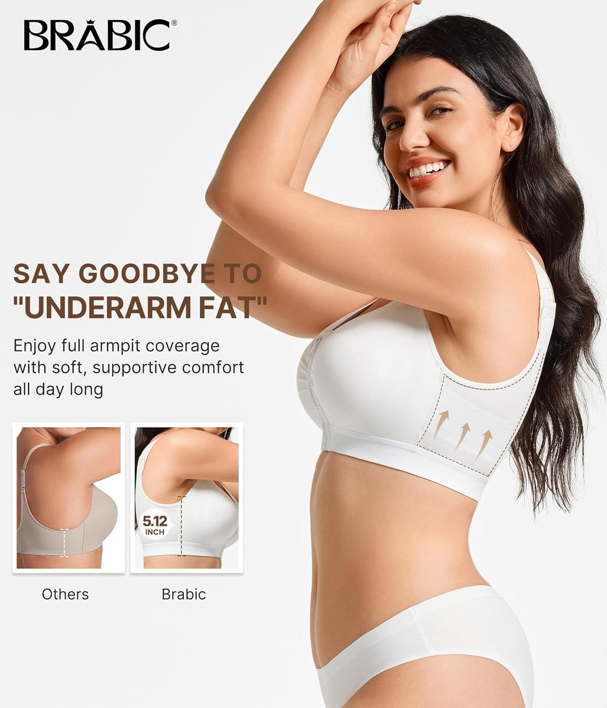 BRABIC Bras Wire-Free