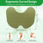 84Pcs Knee Patches, Warming Herbal Patches Wormwood Extract Sticker Heat Patches for Knee, Back, Neck, Shoulder