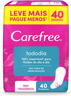 Carefree Panty Liners Fragrance-Free 40 pieces