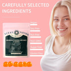 Premium Feminine Balance Gummies,Improve Immune,Promotion of Women's Health,Vegan,Hawaiian Pineapple Flavor Supports Vitality & Gut Health-60 Gummies-30 Servings