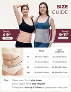 momcozy Ergowrap Postpartum Abdominal Recovery, Postpartum Caesarean Girdle with 3D Compression and Lumbar Support, Invisible Lumbar Band for Women, Soft and Breathable, Oyster Pink