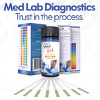 Med Lab 200 Universal pH Test Strips (0-14) for Water, Pool, Spa, Aquarium