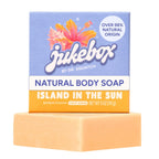 JUKEBOX Natural Women’s Bar Soap, Body Soap Bar (5oz, 1-Pack) | Shower & Bath Soap, Cold Process With Natural Oils, Gifts for Women, Island in the Sun