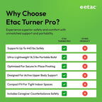 Etac Turner PRO Patient Transfer Aid, Standing Pivot Sit to Stand