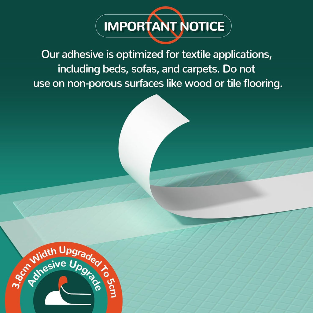 Bed Pads with Adhesive Strips 30''X36'', 30 Count Chucks Disposable Underpads Extra Large Thicker Incontinence Pads for Unisex Adult, Senior, Kids and Pet (with Adhesive )