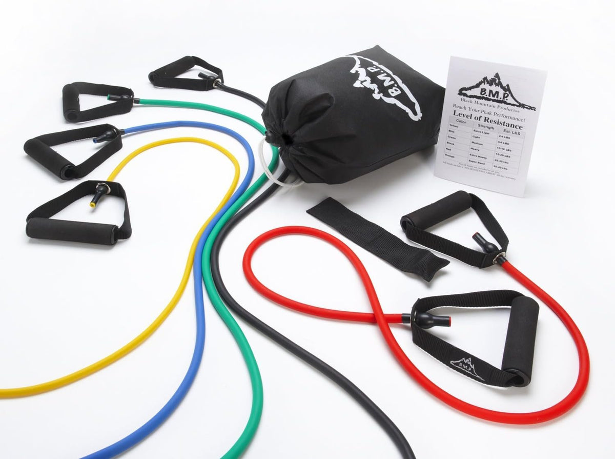 Black Mountain Products Resistance Band Set (Five Bands Included)