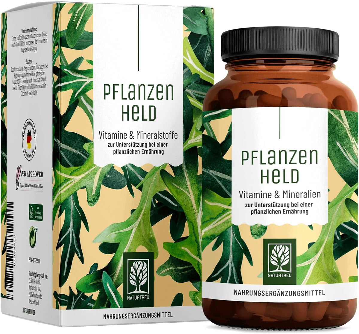 Pflanzenheld Dietary Supplements 120 capsules