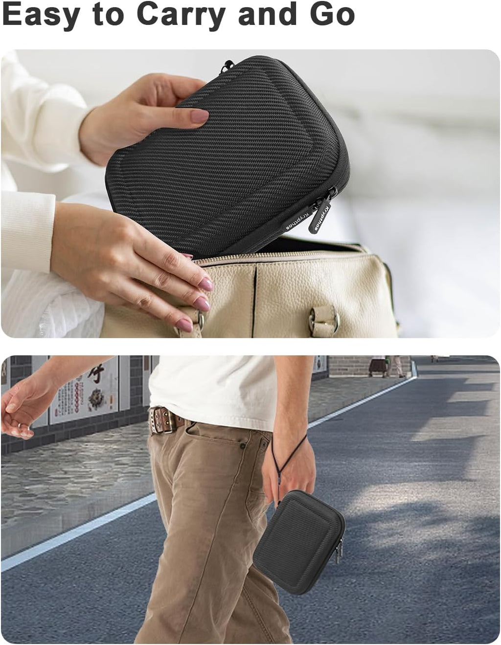 Diabetic Supplies Travel Case for Glucose Meter Diabetes Testing Kit-Black | Portable Diabetes Testing Kit Storage Organizer Bag for Diabetes Blood Sugar Test Strips, Lancets, Lancing Device