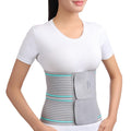 TYNOR Abdominal Belt, Grey, Large, 1 Unit