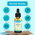 De La Cruz Sweet Oil, Ear Oil, Natural Ear Wax Softener, 1 fl. oz (30 mL) | 100% Pure Olive Oil NF Grade, Earwax Softener, Gentle and Safe Ear Care for the Whole Family, with Dropper, Bottled in USA