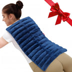 Comfytemp 12" x 22" Large Microwavable Moist Heating Pad for Back, 3.6 lb | FSA Eligible HSA, Weighted Warm Compress for Back Pain, Sciatica, Period Cramps, Women, Men, Seniors, Home Use, Wellness Gift