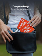 iHealth COVID-19, Flu A&B 3-in-1 Antigen Rapid Test, Results in 15 Minutes, FDA Authorized OTC Flu & COVID Home Test, with Non-invasive Nasal Swab, Easy to Use & No Discomfort (1 Pack, 2 Tests Total)
