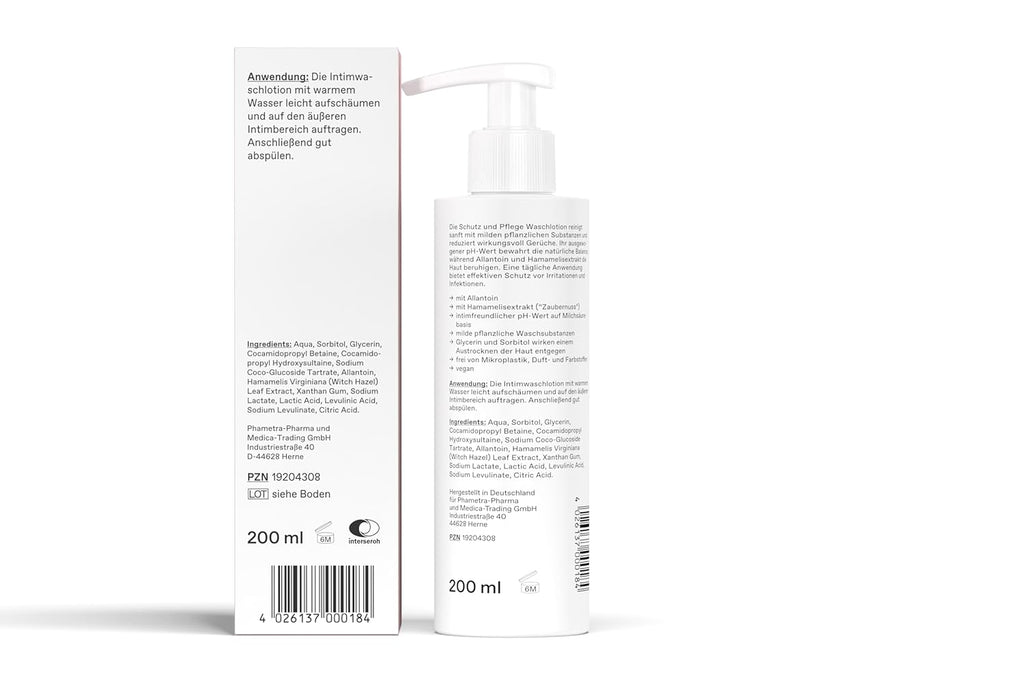 Phametra Intimate Cleansers 200 ml