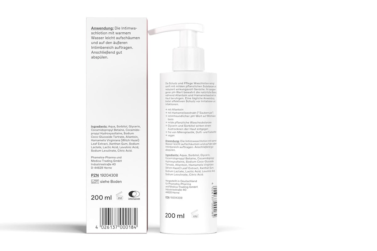 Phametra Intimate Cleansers 200 ml